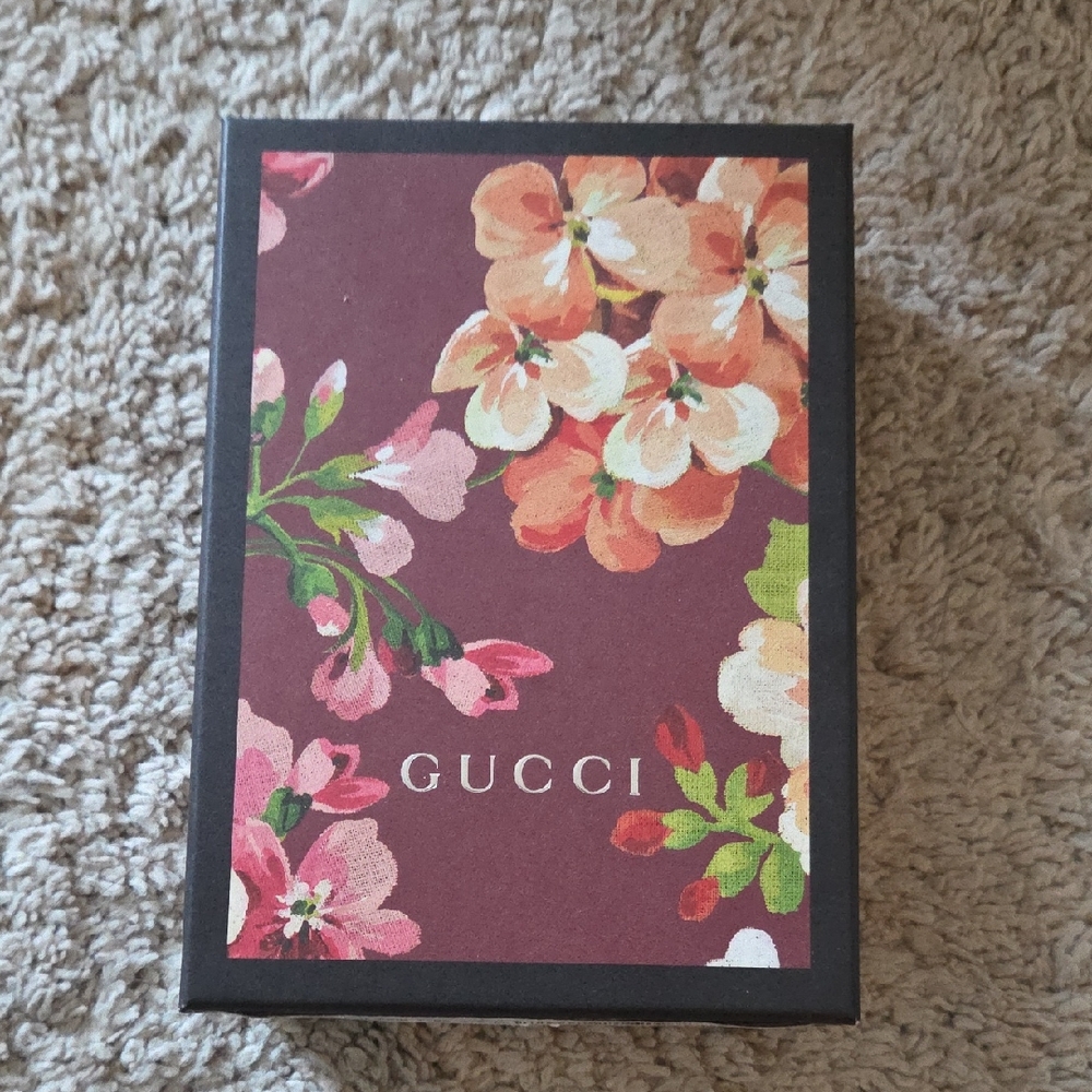 Gucci Black Box with Floral Design